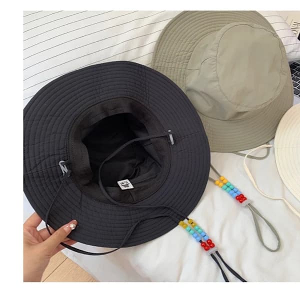 Sol Fiskarhattar Bomull Bucket Hatt KHAKI Khaki