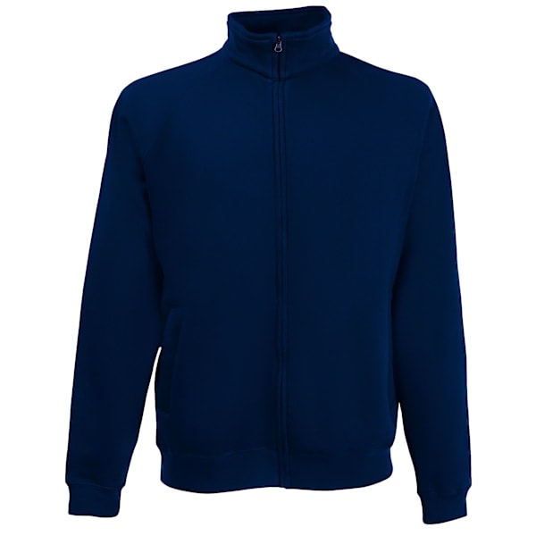 Fruit Of The Loom Premium 70/30 Full Zip Sweatshirt Jacka för Herr Deep Navy L