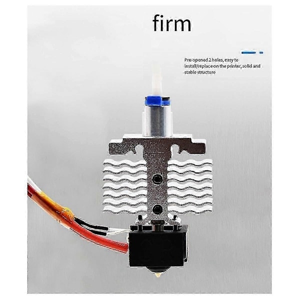 För -3 V2 Neo/-3 Neo 3D-skrivare Hot End Kit -3 Max Neo Hotend 24V 40W Termistor med 0.4mm Munstycke_ NN