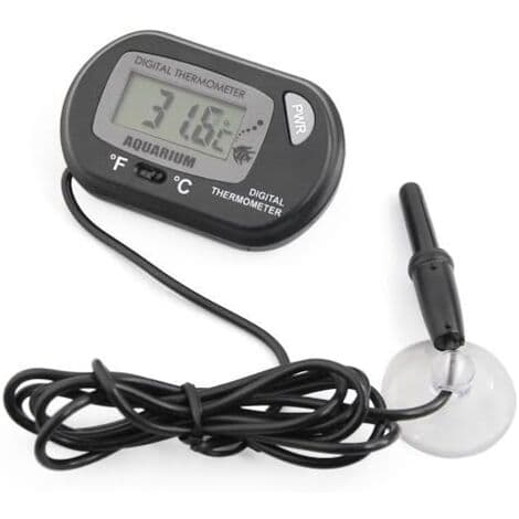 LCD digitalt termometer til akvarier og vivarier/NC/