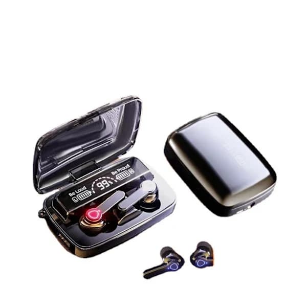 M19 trådløse hodetelefoner Bluetooth 5.3 Mini hodetelefoner