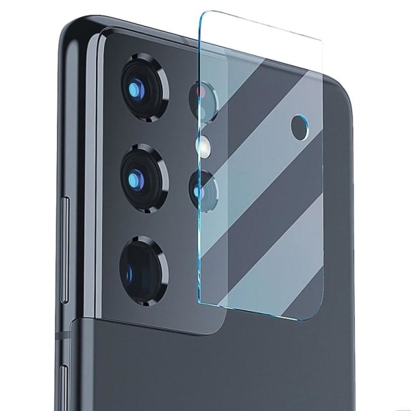 /Hc/2 stk. Samsung Galaxy S21 Ultra - Skjermbeskytter Kamera - Herdet Glass Transparent