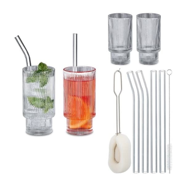 Ribbade dricksglas 4-pack_NN