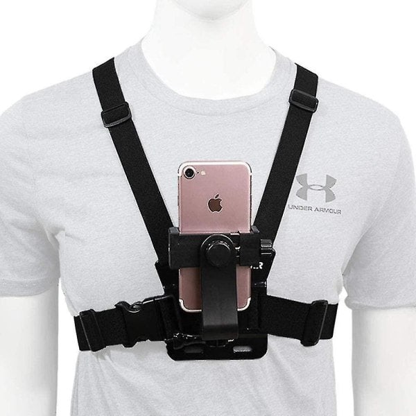 Universell mobiltelefonklemme for actionkamera Pov Gopro Samsung Iphone Holder & Stativ null none