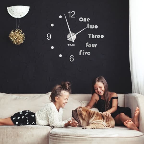 Veggklokke DIY_NN