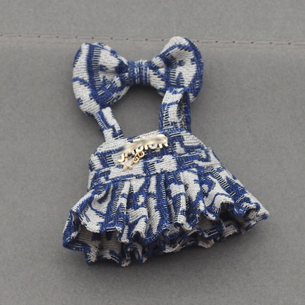 /NC/Labubu Kläder Klänning Labubu Märkeskläder Outfit 17cm Plyschdocka Liten Doft Vind Rem Klänningsset Labubu Kläder #12