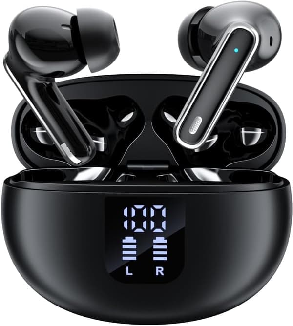 Trådløse Bluetooth-hodetelefoner – 90 timer BT 5.4