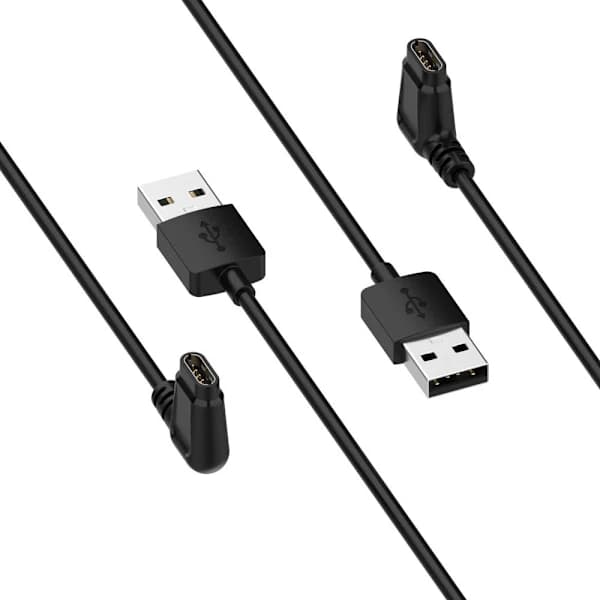 Lader Ladekabel Hurtiglading svart