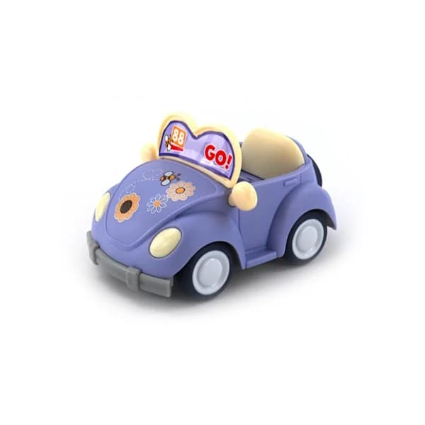 Cabriolet Bil Miniatyrmøbel LILLA lilla