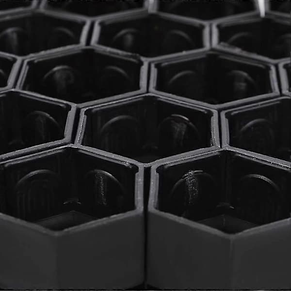 20 stk Bilhjulmutterbeskyttelse 17mm Hex Nav Boltkapsler Grå (FMY)