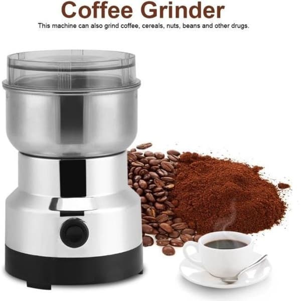 {NT}220V rustfritt stål elektrisk kaffekvern kaffebønnefresemaskin