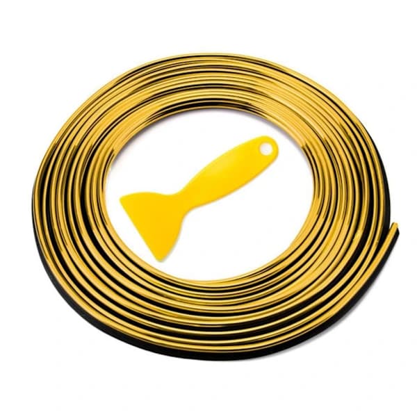5M Dekorasjon Fleksible Strips Trim Strips GULL gull