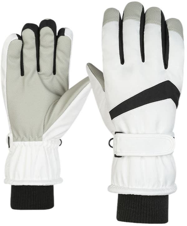 Skidhandskar - Handskar - Vinterhandskar - Herrhandskar - One size - Vit