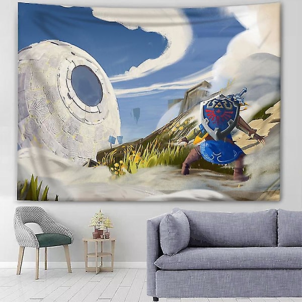Zelda Tears Of the Kingdom Hd Canvas Poster Konst Dekorativ målning Målning för hem i sovrummet 150cm*130cm 13