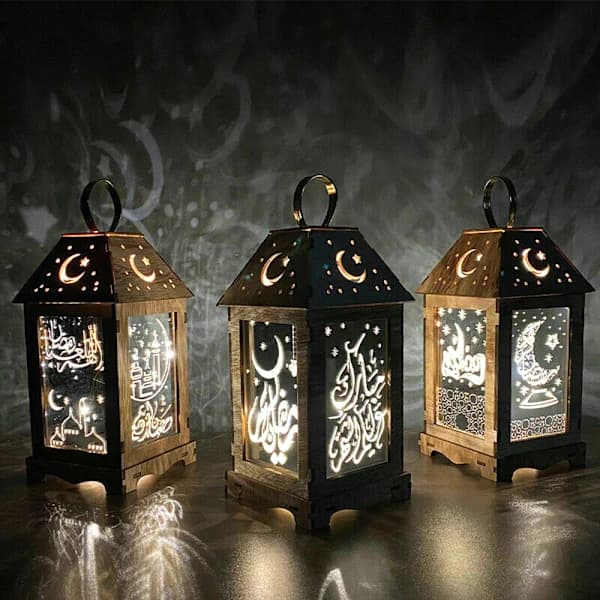 LED-lamper Eid Mubarak TYP 3
