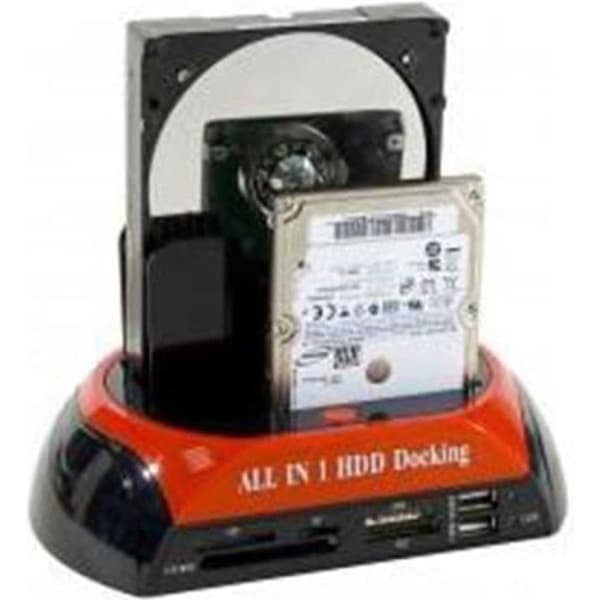 TELAKOINTIASEMA SEKA SATA-IDE-USB-eSATA+LUKIJAN_NN