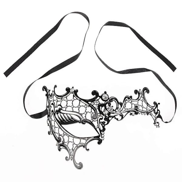 Maskebal Masker Prinsesse Sort Maskerade Maske Til Kvinder