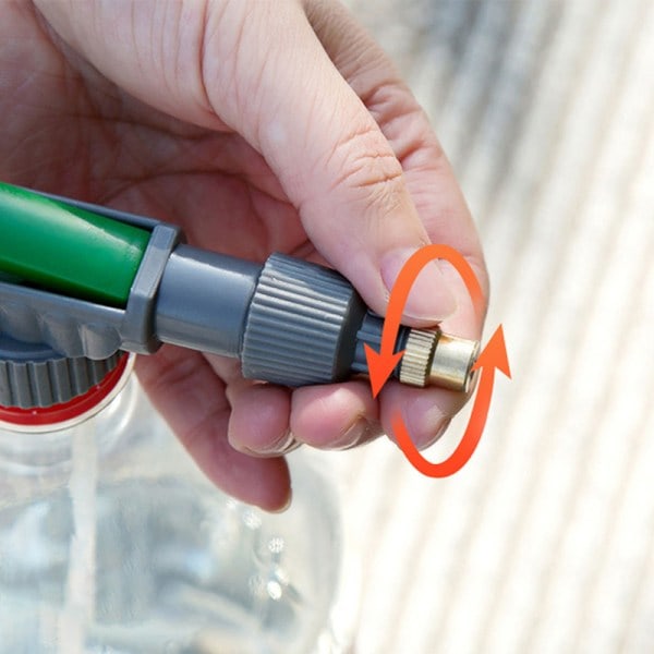 [NT] Justera Vaunukärry Ase Suutin Sprinkleri Maatalous Käsikäyttöinen Sumutus Kastelupää Korkeapainesuutin Suihku Puutarha Sumutus Sprinkle Valkoinen