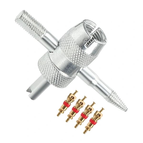 5 st ventilkärna Däckreparationsverktyg Däckventil