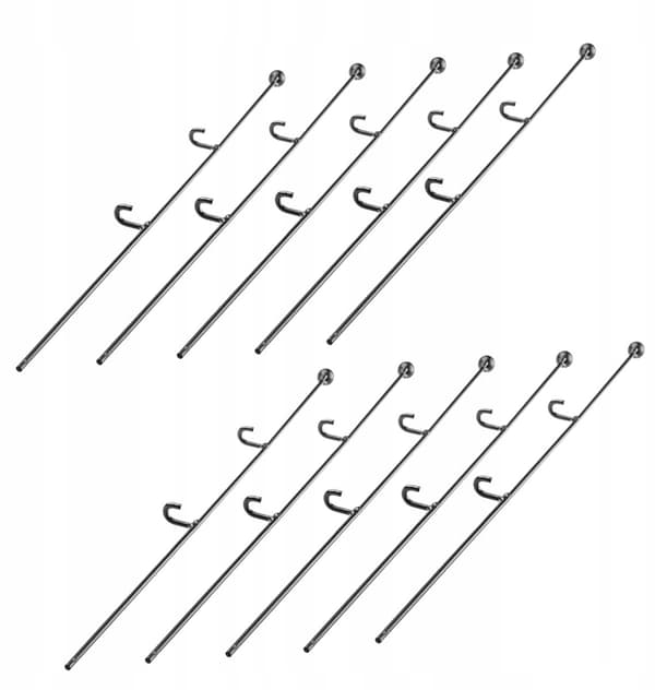 Stöd för Växter - 10 Stycken - 50 cm Höga -