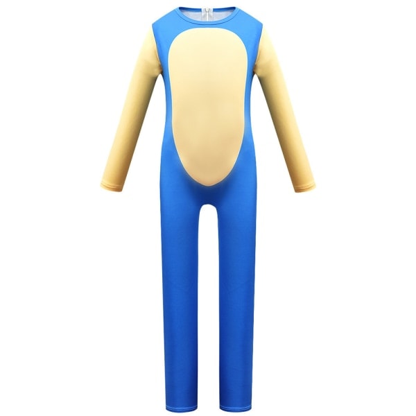 Sonic The Hedgehog Cosplay Halloween Tøj til Børn Drenge Piger Overall + Maske + Handsker 10-14 år = EU 140-164