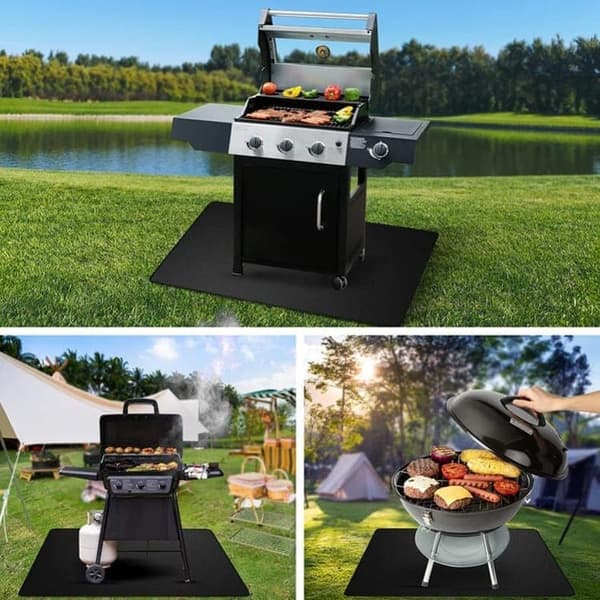 Brandsikker & Varmebestandig Grillmåtte/Grilltilbehør
