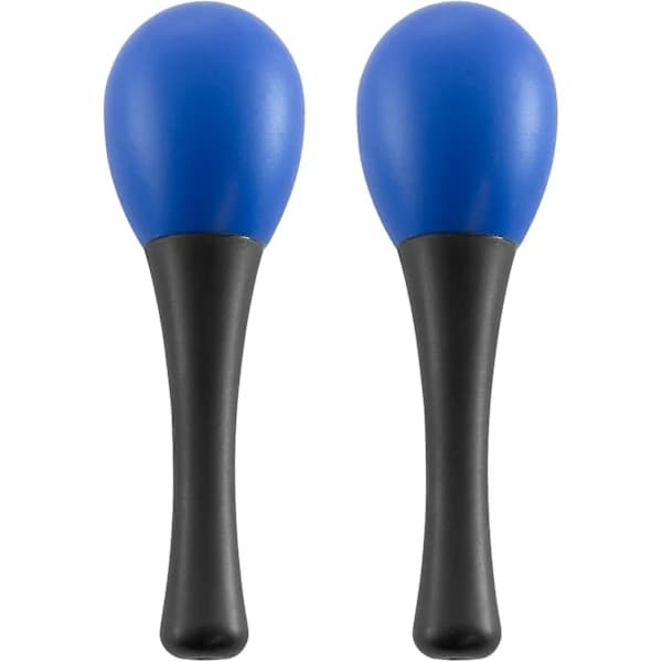 Tiger Mini Æg Maracas i blå - 1 par