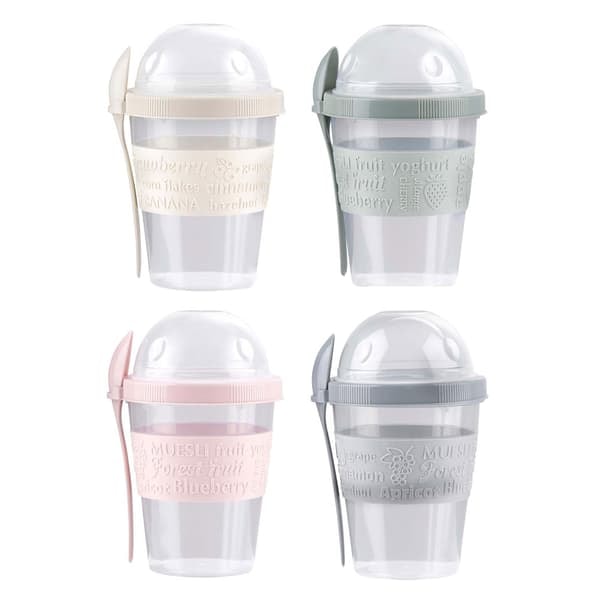 {NT}Alpina Yoghurtmug med sked