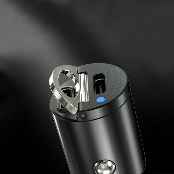 Stealth Biladapter Telefon PD Oplader PD+QC