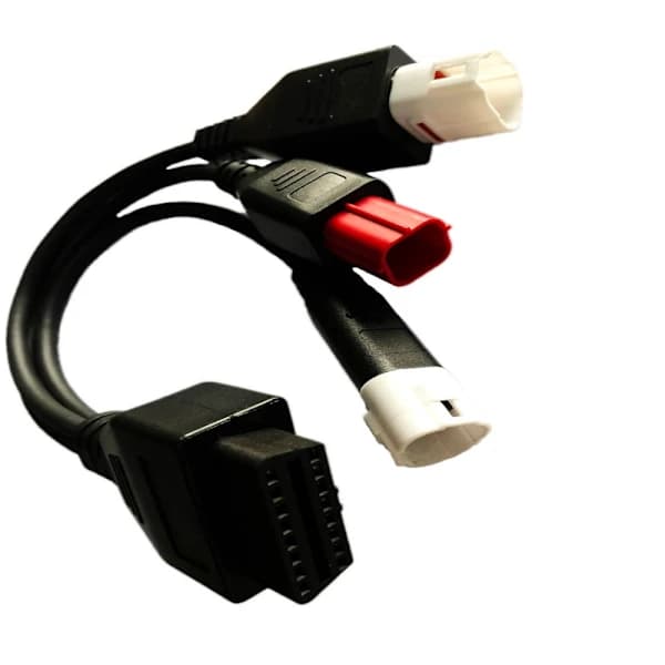 Obd Til 3-benet Obd Adapter Motorcykelkabel 1 stk