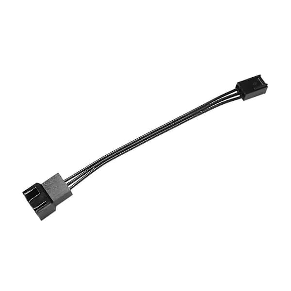 6-pakning 4-pin PWM til 3-pin Standard Vifteadapterkabel