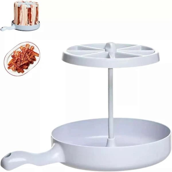 Mikrovågsgrill, Bacon Wizard Mikrovågsugns Krispiga Bacon Maker