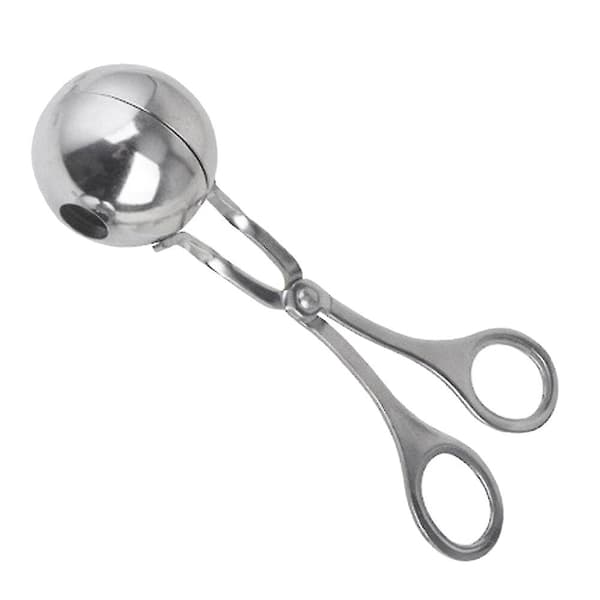 Kjøttbolletang - Rustfritt Stål Silver silver