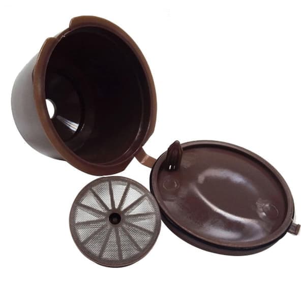Kaffetrakter Påfyllbare Kaffekapsler Pods Gjenbrukbart Kaffefilter