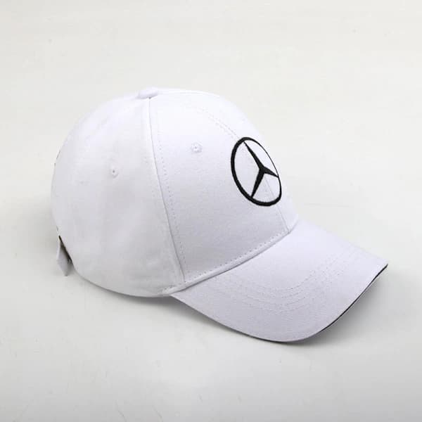 Benz original baseballcaps, unisex, hvit