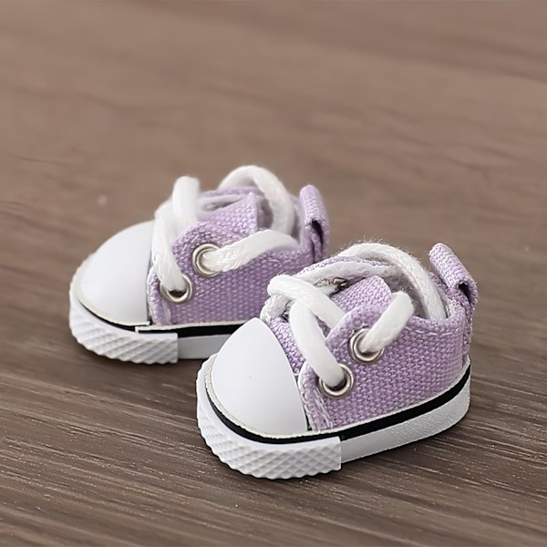 /NC/Grossist Lyxkläder för Labubu Dockor Tillbehör Trendigt Kawaii Outfit Set 5 Delar Passar för 15cm 17cm Labubu Docka 17CM Purple
