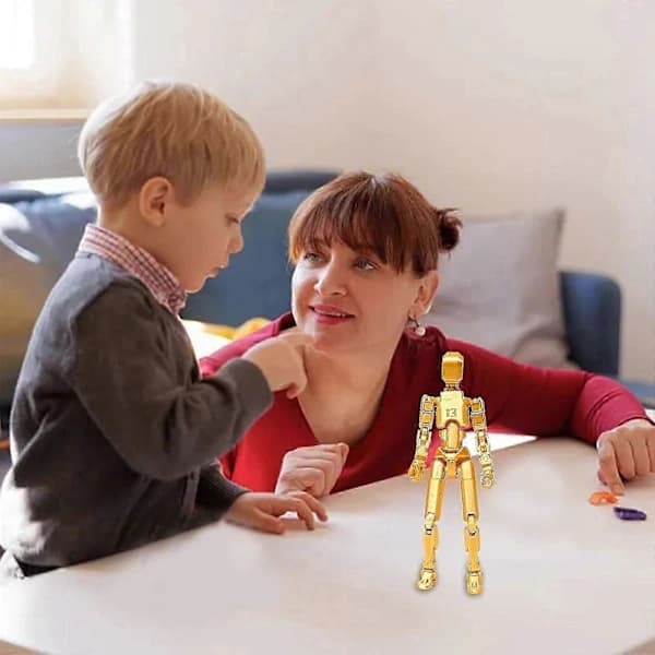 Toimintafiguuri 13 Led Robotti Dummy