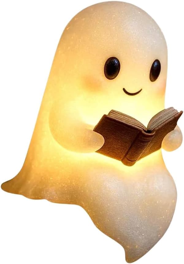 3D LED-yölamppu - Aavelamppu - Halloween-juhliin