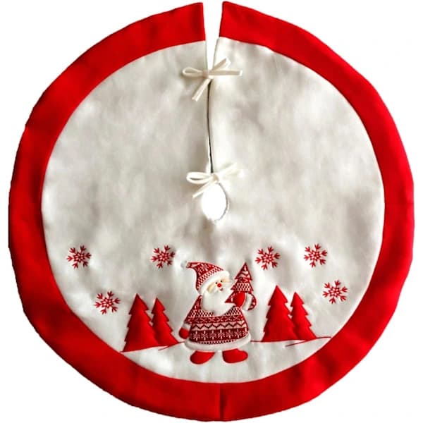 Festlig julgranskudde med jultema