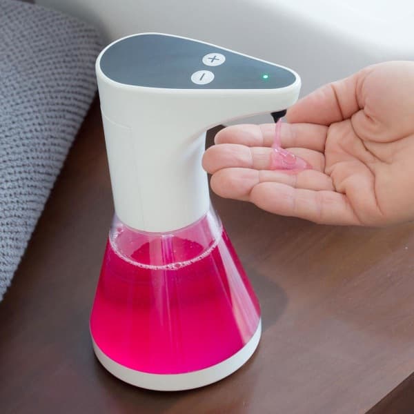 Automaattinen Saippuapumppu Sensorilla Valkoinen