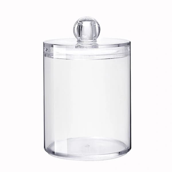 Bomullsrondellask, Smyckeskrin, Transparent Bomullsrondellhållare