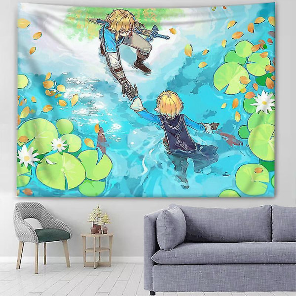 Zelda Tears Of the Kingdom Hd Canvas Poster Konst Dekorativ målning Målning för hem i sovrummet 150cm*100cm 17