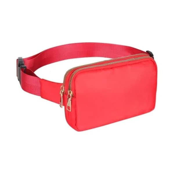 Mavebælter Fanny Pack RØD rød