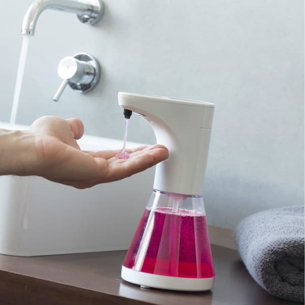 Automatisk Sæbedispenser med Sensor Hvid