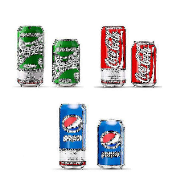 /NN/Silikoni oluttölkin suojus piilottaa oluttölkin hihan sopii 355 ml:n juomatölkeille musta