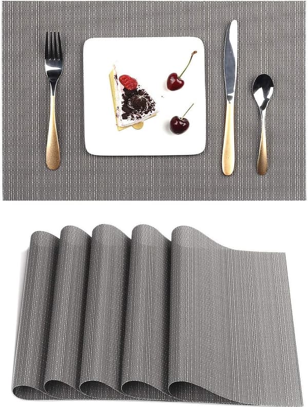 Tabletit-6 kpl-Liukumaton-Lämmönkestävä-Tabletit-18*1cm