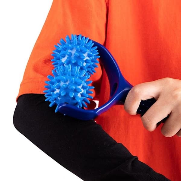 Y-formet massage rullekugle muskelmassager