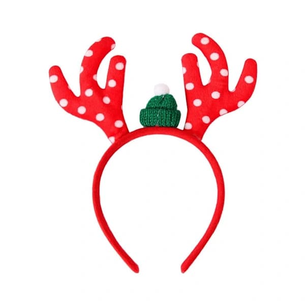 Julpannband Xmas Hårband 6 6 6