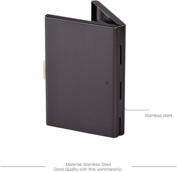 Kortmappe i aluminium - RFID-blokkerende og ultratynn