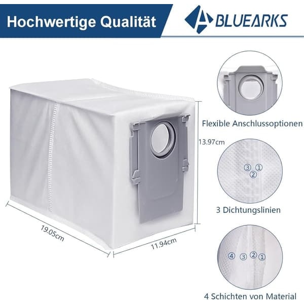[NT] Roborock Q Revo/P10 Reservedelssæt - Flerfarvet 0